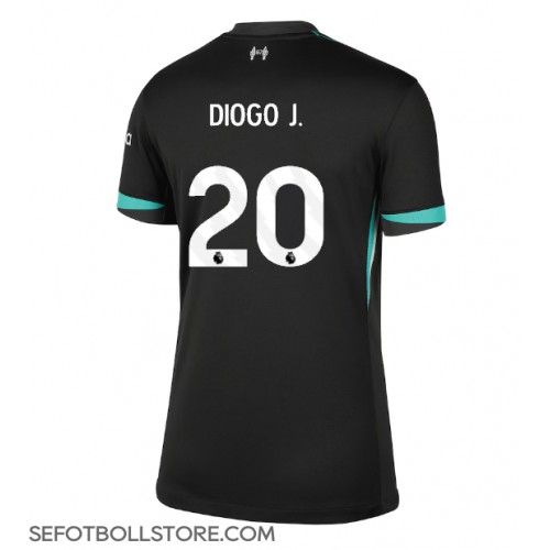 Liverpool Diogo Jota #20 Replika Bortatröja Dam 2024-25 Kortärmad